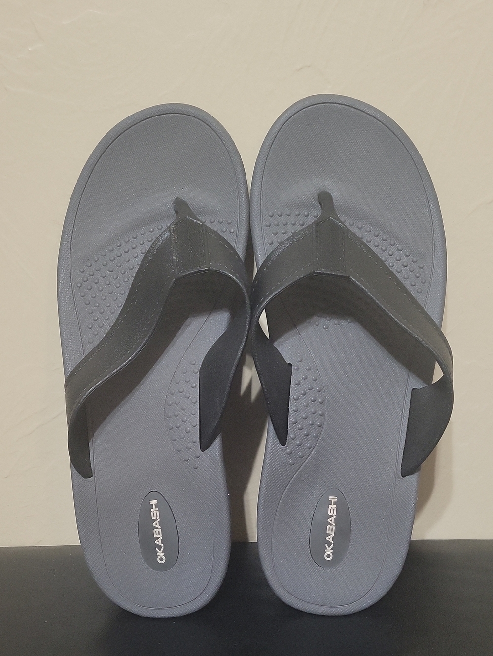Okabashi flip flops
